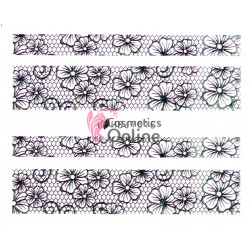 Stickere 3D pentru unghii cod Silver HBJY018